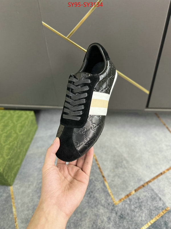 Men Shoes-Gucci what is aaaaa quality ID: SY3134 $: 95USD