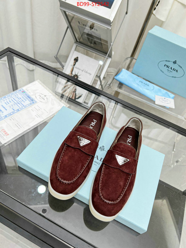 Men shoes-Prada can you buy replica ID: SY2542 $: 99USD