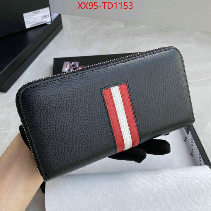 Prada Bags (TOP)-Wallet 2023 aaaaa replica 1st copy ID: TD1153 $: 95USD