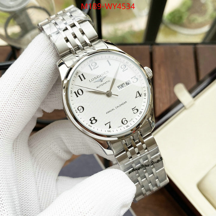 Watch(4A)-Longines top quality designer replica ID: WY4534 $: 189USD