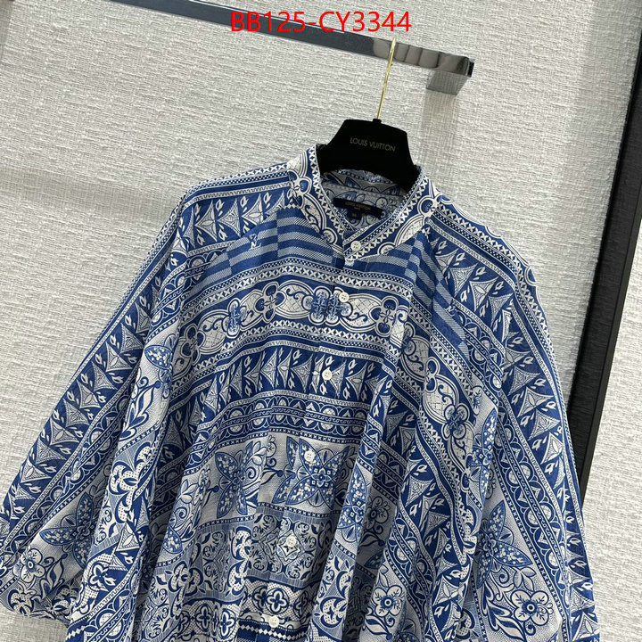 Clothing-LV good quality replica ID: CY3344 $: 125USD