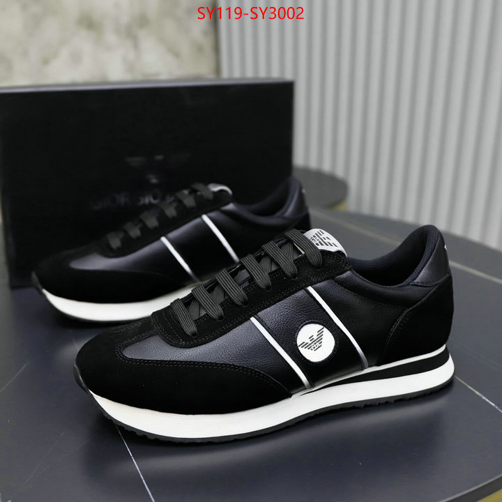 Men shoes-Armani where can i buy the best quality ID: SY3002 $: 119USD