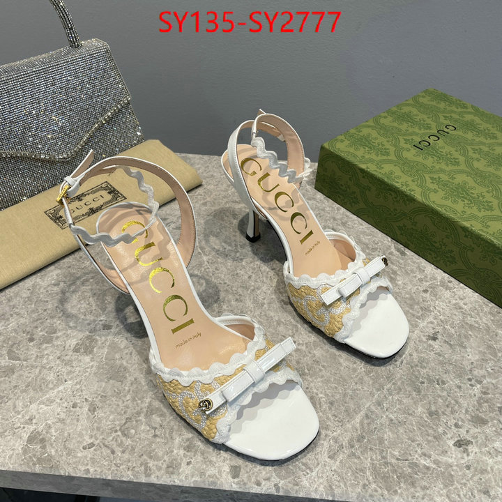 Women Shoes-Gucci highest quality replica ID: SY2777 $: 135USD