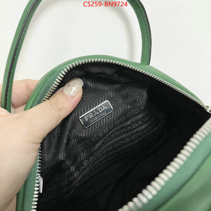 Prada Bags (TOP)-Diagonal- wholesale china ID: BN9724 $: 259USD