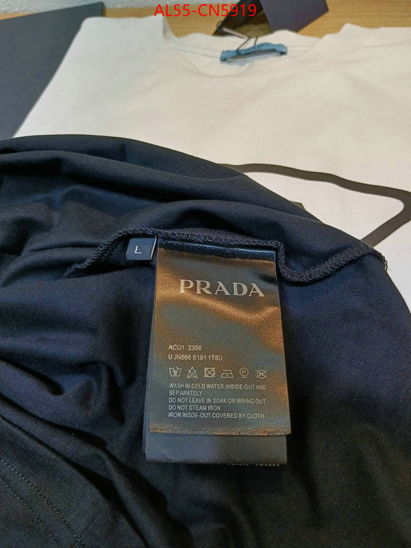 Clothing-Prada buy best quality replica ID: CN5919 $: 55USD