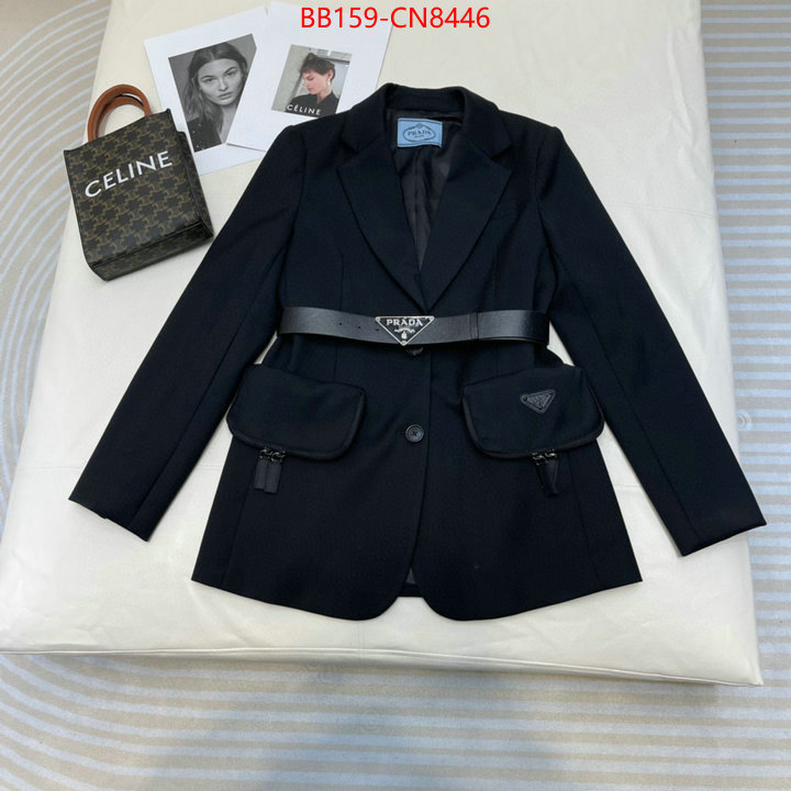 Clothing-Prada buy aaaaa cheap ID: CN8446 $: 159USD