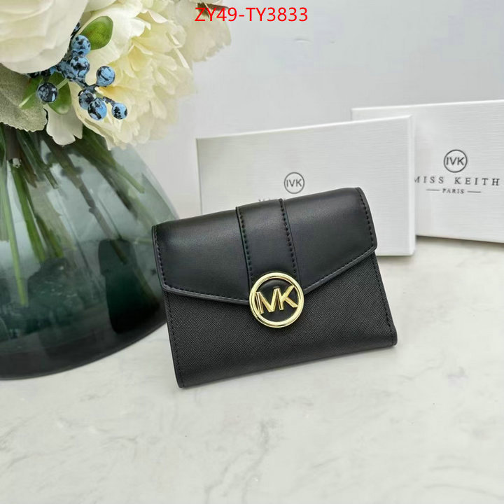 Michael Kors Bags(4A)-Wallet top fake designer ID: TY3833 $: 49USD