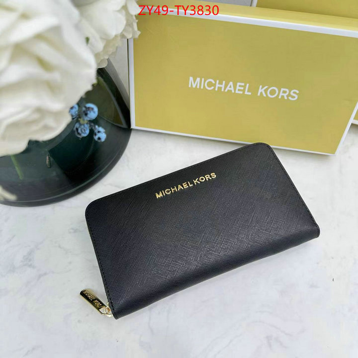 Michael Kors Bags(4A)-Wallet buy cheap ID: TY3830 $: 49USD