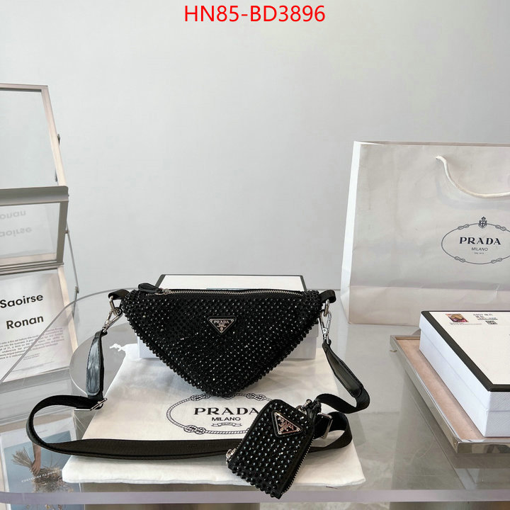 Prada Bags (4A)-Triangle can you buy knockoff ID: BD3896 $: 85USD