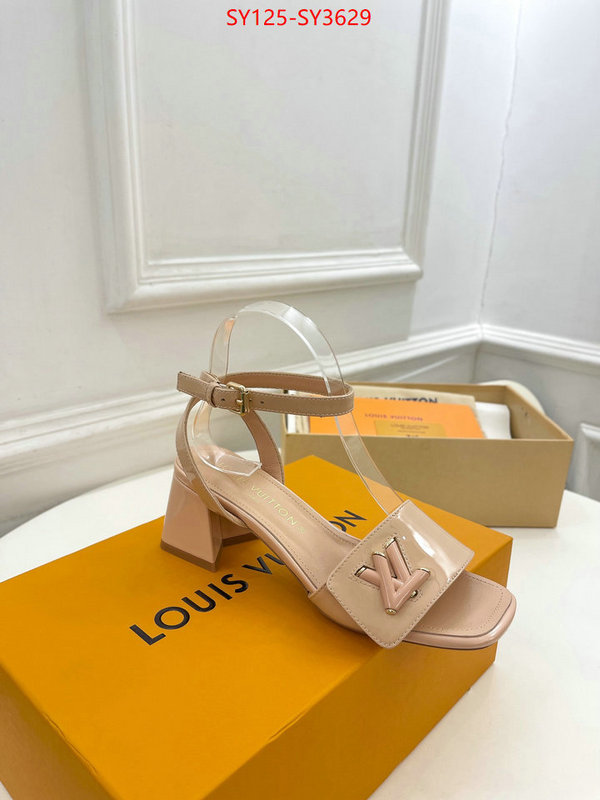 Women Shoes-LV replica sale online ID: SY3629 $: 125USD