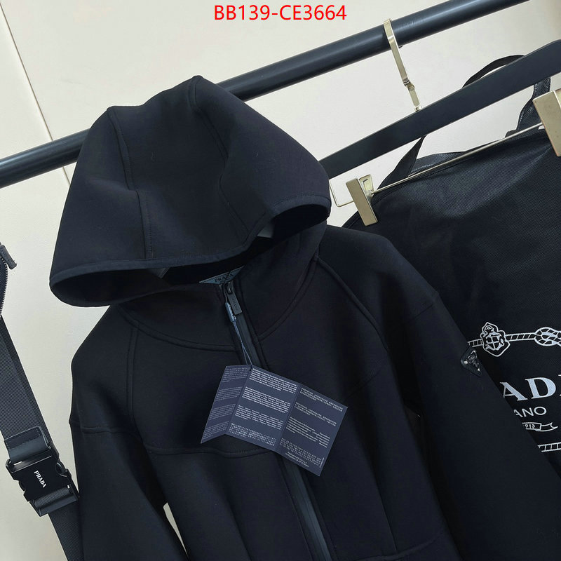 Clothing-Prada best replica new style ID: CE3664 $: 139USD