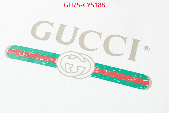 Clothing-Gucci from china ID: CY5188 $: 75USD