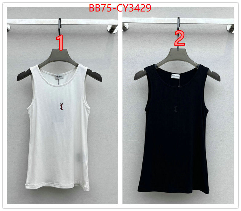 Clothing-YSL buy best quality replica ID: CY3429 $: 75USD