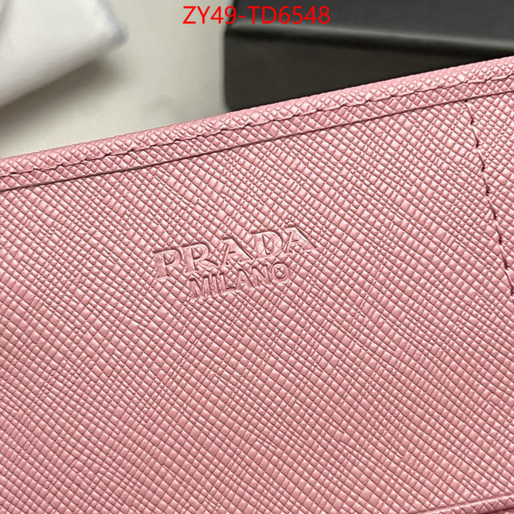 Prada Bags (4A)-Wallet replica 2023 perfect luxury ID: TD6548 $: 49USD