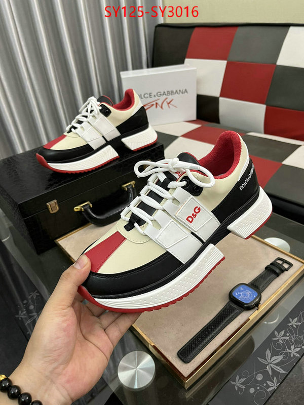 Men Shoes-DG buy 2023 replica ID: SY3016 $: 125USD