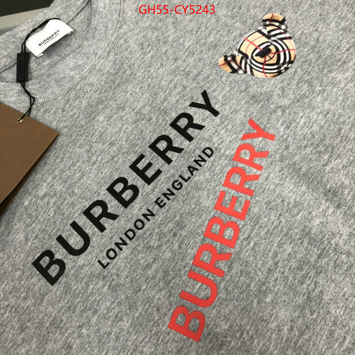 Clothing-Burberry 1:1 ID: CY5243 $: 55USD