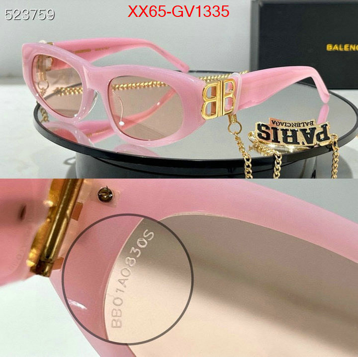 Glasses-Balenciaga designer fake ID: GV1335 $: 65USD