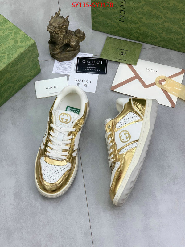 Men Shoes-Gucci 2023 replica ID: SY3128 $: 135USD