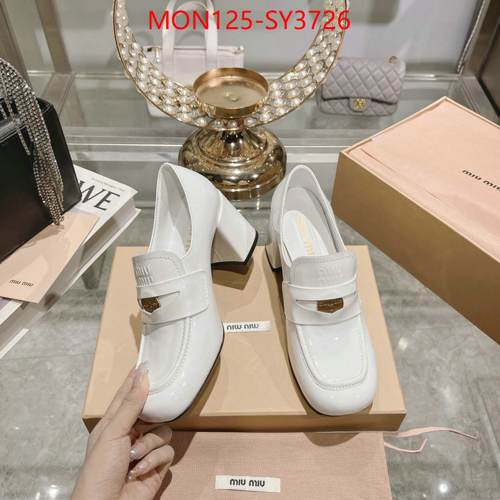 Women Shoes-Miu Miu high ID: SY3726 $: 125USD