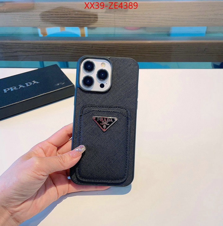 Phone case-Prada shop designer ID: ZE4389 $: 39USD