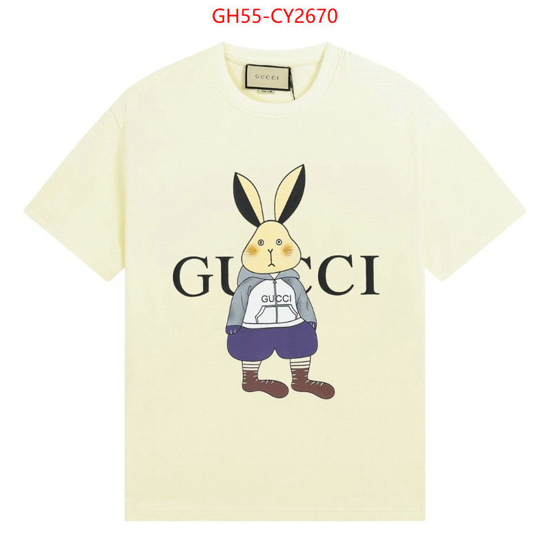 Clothing-Gucci where could you find a great quality designer ID: CY2670 $: 55USD