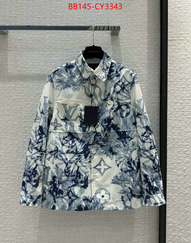 Clothing-LV top 1:1 replica ID: CY3343 $: 145USD