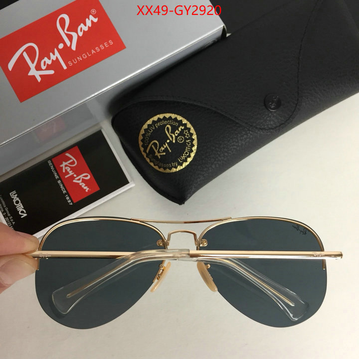 Glasses-RayBan copy ID: GY2920 $: 49USD