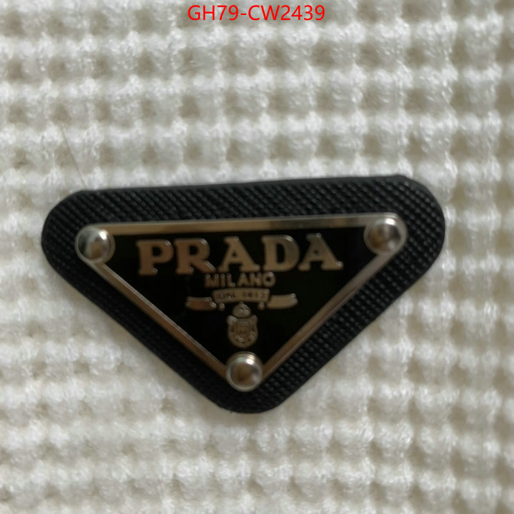 Clothing-Prada best quality replica ID: CW2439 $: 79USD