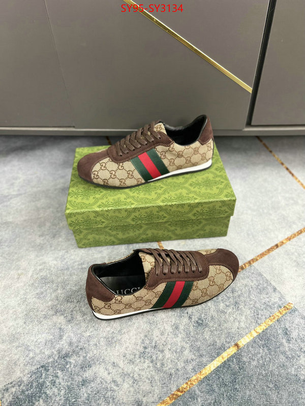 Men Shoes-Gucci what is aaaaa quality ID: SY3134 $: 95USD