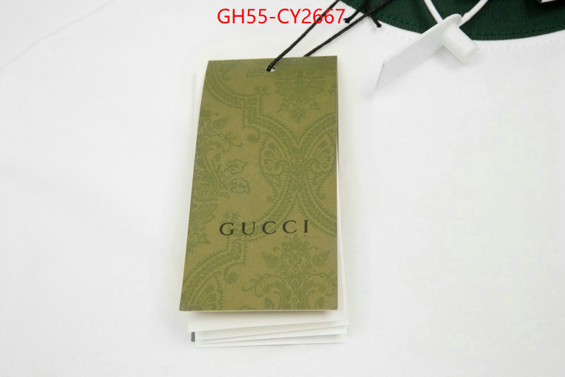 Clothing-Gucci can you buy replica ID: CY2667 $: 55USD