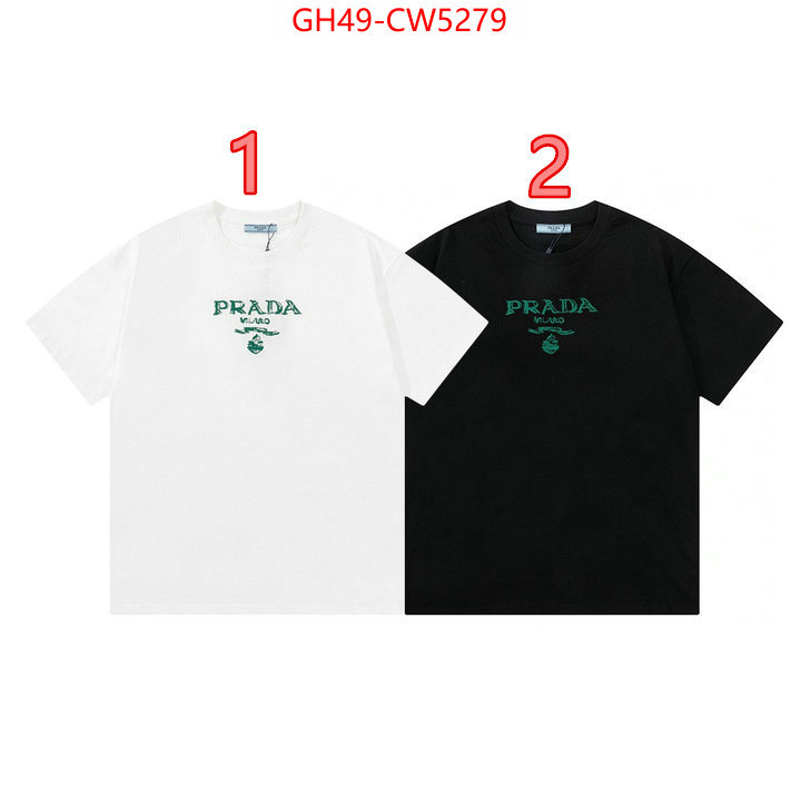 Clothing-Prada where should i buy replica ID: CW5279 $: 49USD