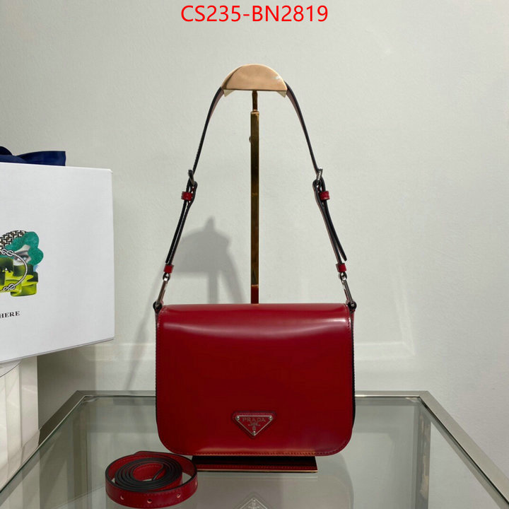 Prada Bags (TOP)-Diagonal- fake ID: BN2819 $: 235USD