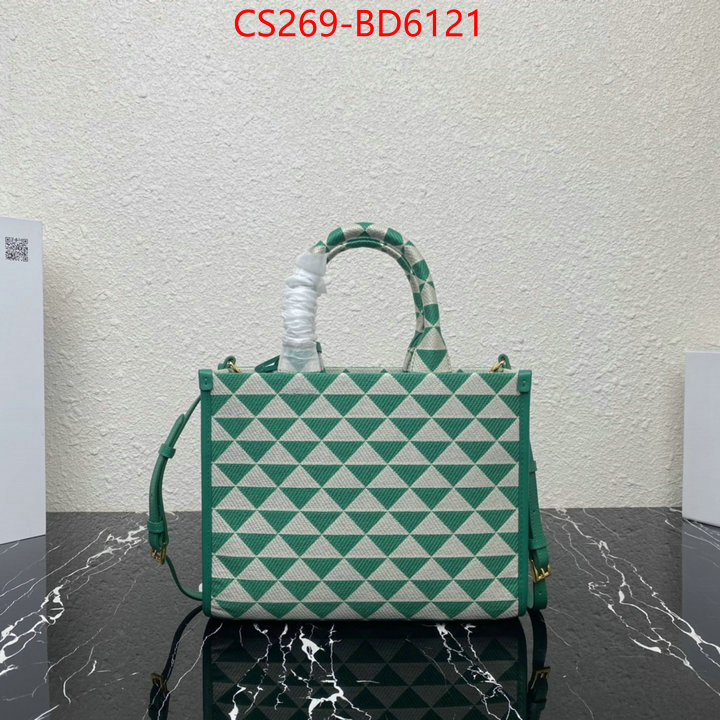 Prada Bags (TOP)-Handbag- what are the best replica ID: BD6121 $: 269USD