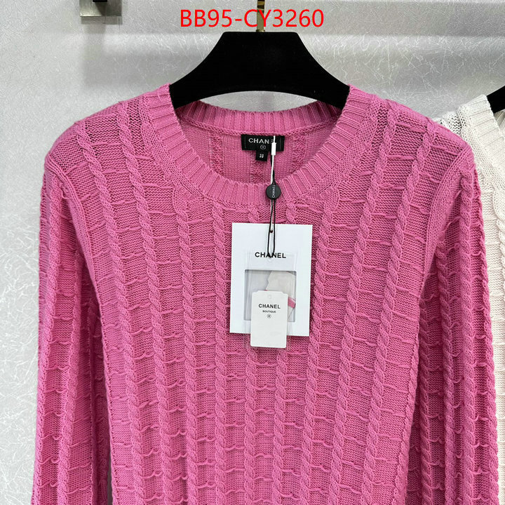 Clothing-Chanel the top ultimate knockoff ID: CY3260 $: 95USD