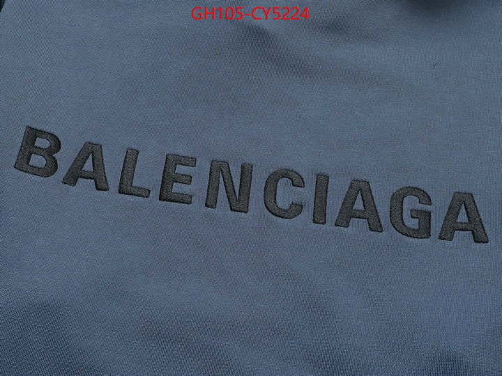 Clothing-Balenciaga cheap replica designer ID: CY5224 $: 105USD