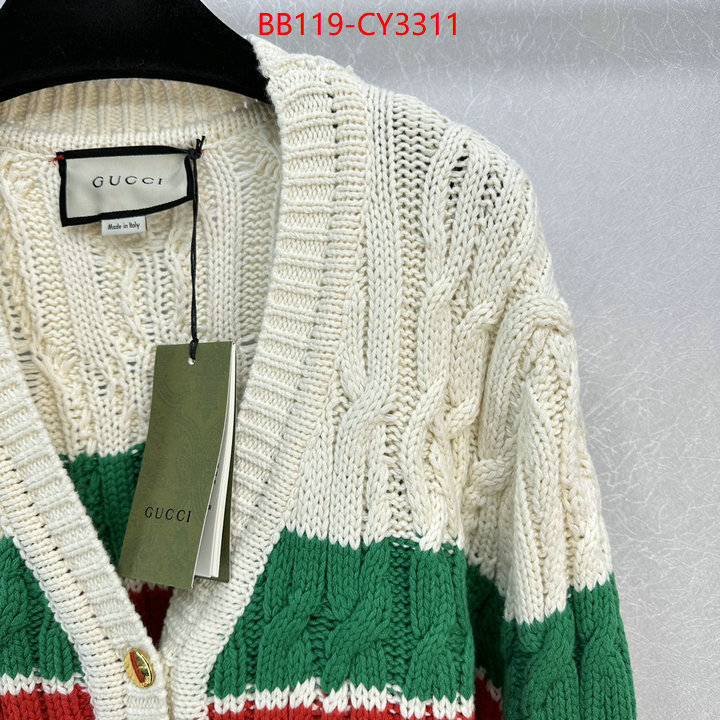 Clothing-Gucci aaaaa+ class replica ID: CY3311 $: 119USD