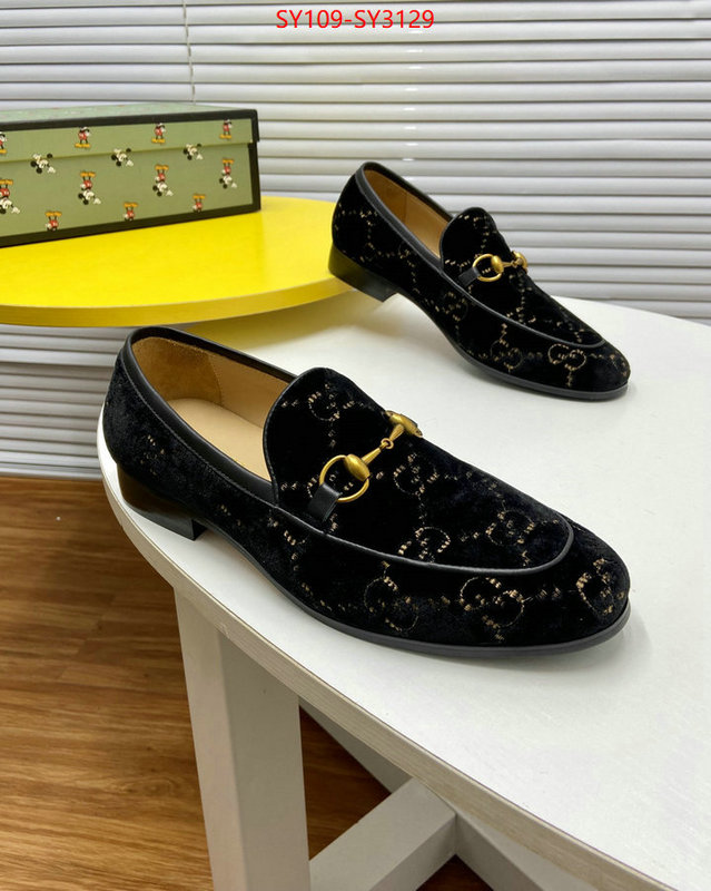 Men Shoes-Gucci fake cheap best online ID: SY3129 $: 109USD