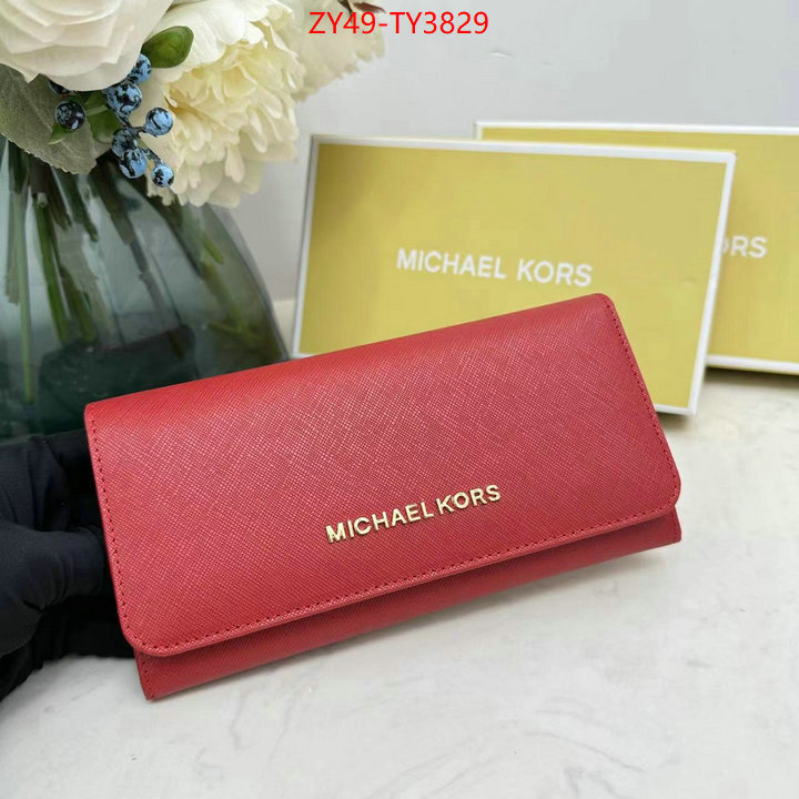 Michael Kors Bags(4A)-Wallet sell high quality ID: TY3829 $: 49USD