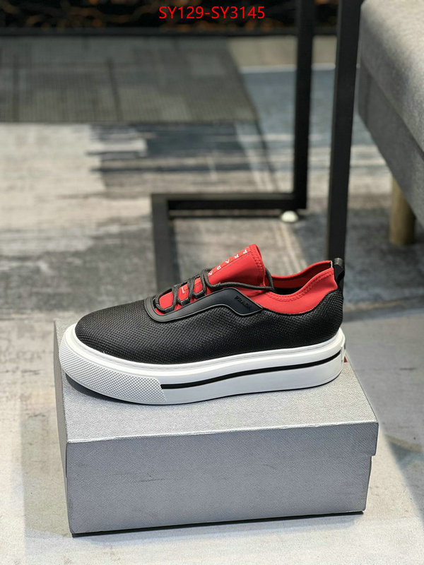 Men shoes-Prada outlet sale store ID: SY3145 $: 129USD