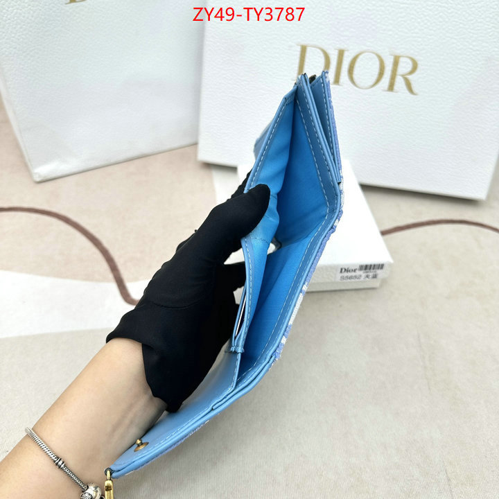 Dior Bags(4A)-Wallet- high quality replica ID: TY3787 $: 49USD