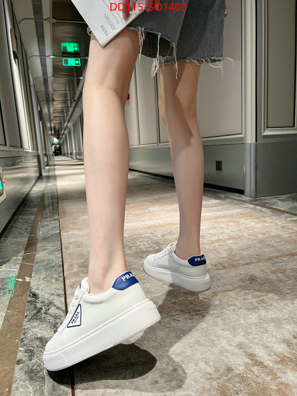 Women Shoes-Prada 2023 luxury replicas ID: SO1400 $: 115USD