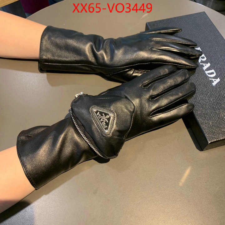 Gloves-Prada best quality designer ID: VO3449 $: 65USD