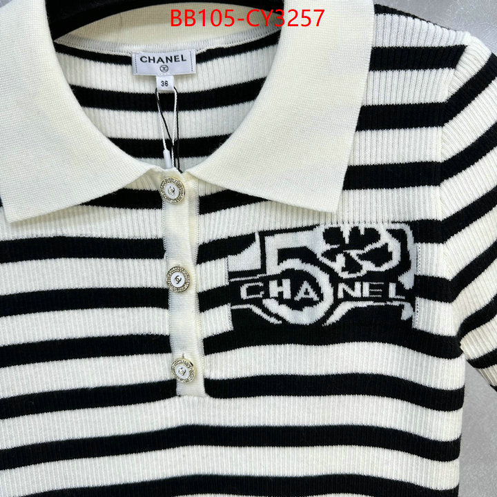 Clothing-Chanel for sale online ID: CY3257 $: 105USD