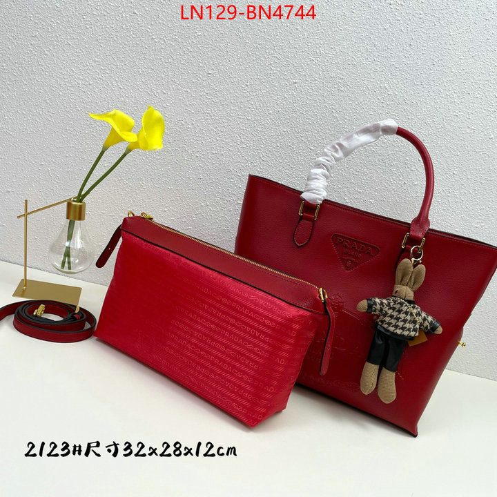 Prada Bags (4A)-Handbag- what is top quality replica ID: BN4744 $: 129USD