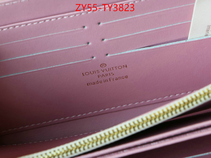 LV Bags(4A)-Wallet best fake ID: TY3823 $: 55USD