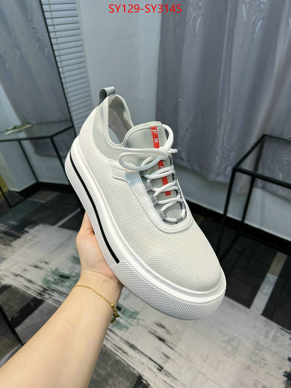 Men shoes-Prada outlet sale store ID: SY3145 $: 129USD