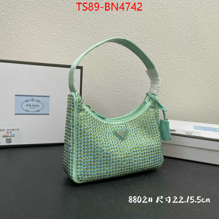 Prada Bags (4A)-Re-Edition 2000 designer fashion replica ID: BN4742 $: 89USD