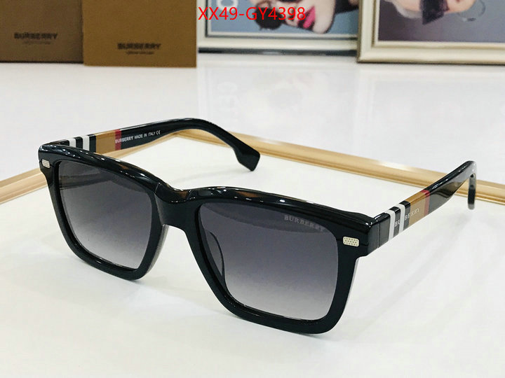 Glasses-Burberry found replica ID: GY4398 $: 49USD