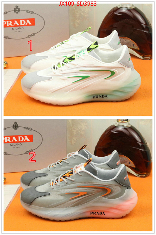 Men shoes-Prada top quality replica ID: SD3983 $: 109USD