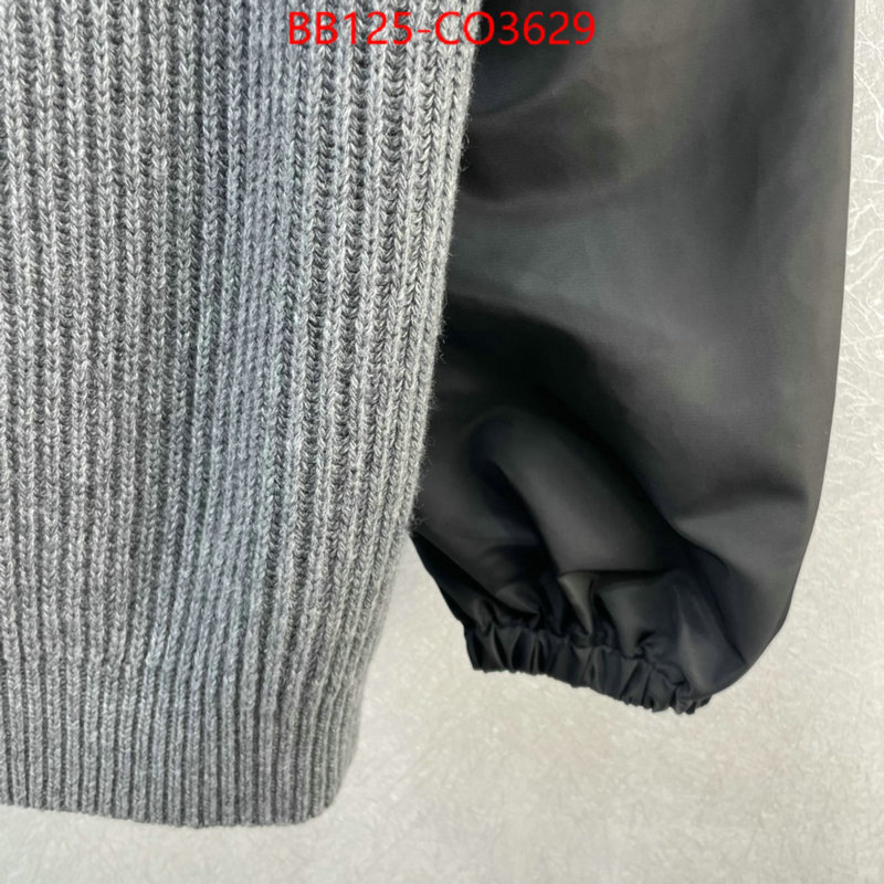 Clothing-Prada replica us ID: CO3629 $: 125USD